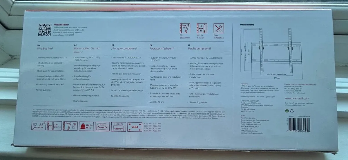 Universal TV Wall Mount 32 - 65inch - Image 2