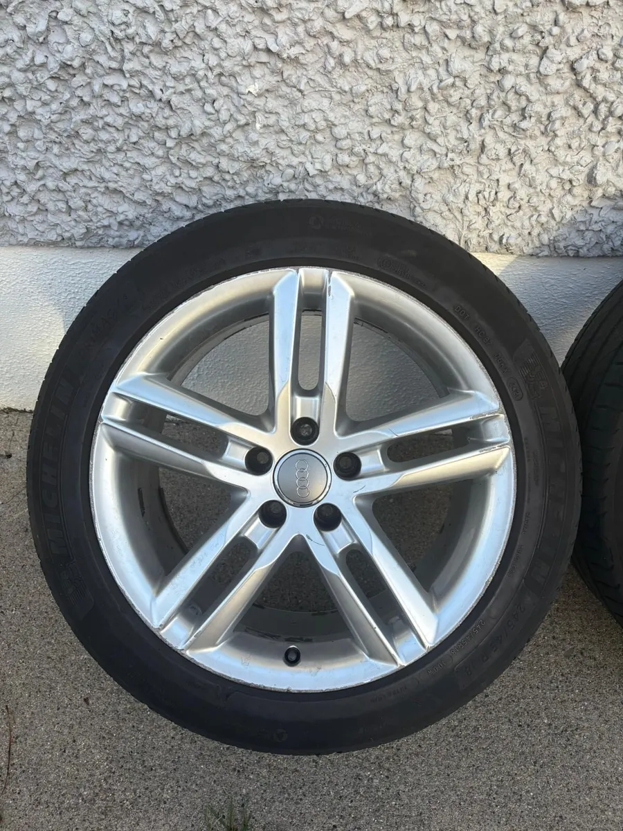 Audi Alloy Wheels 18" - Image 1