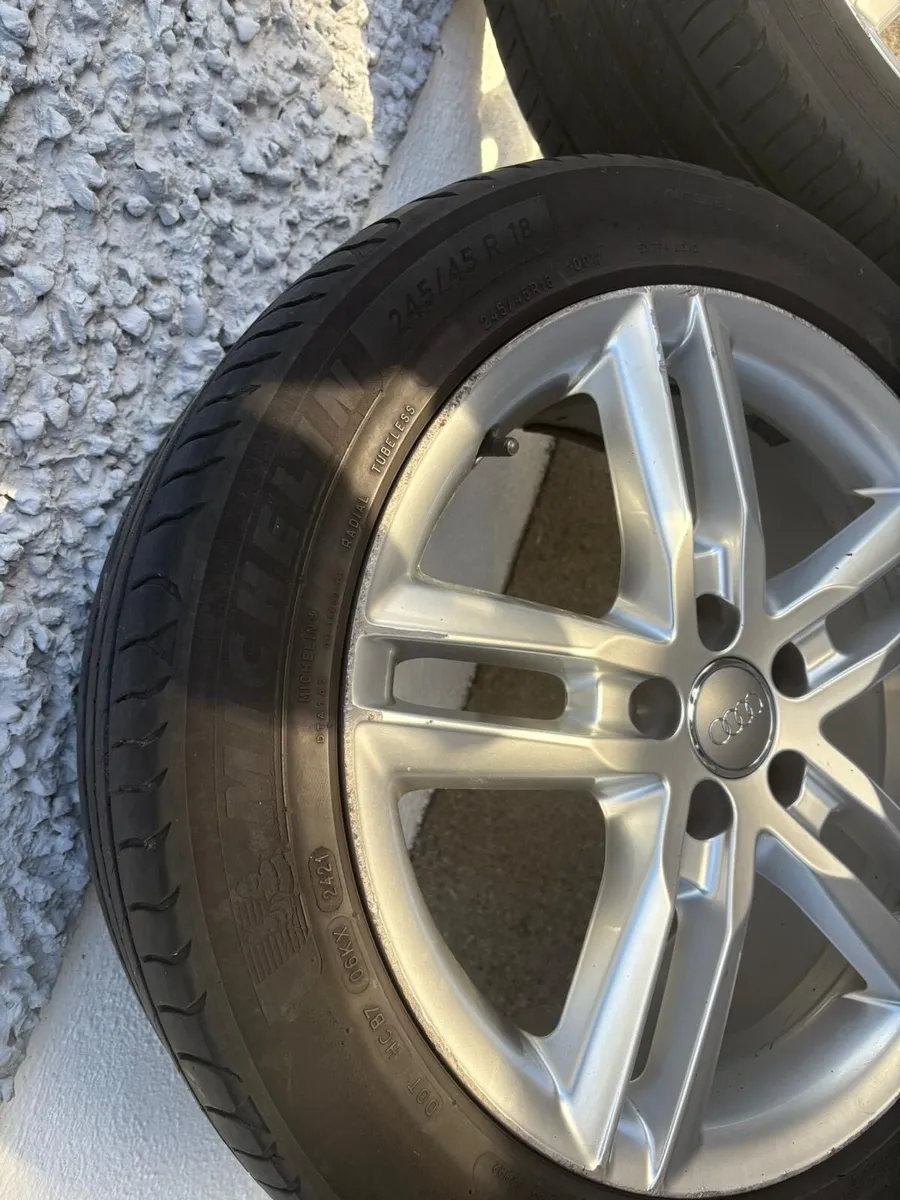 Audi Alloy Wheels 18" - Image 4