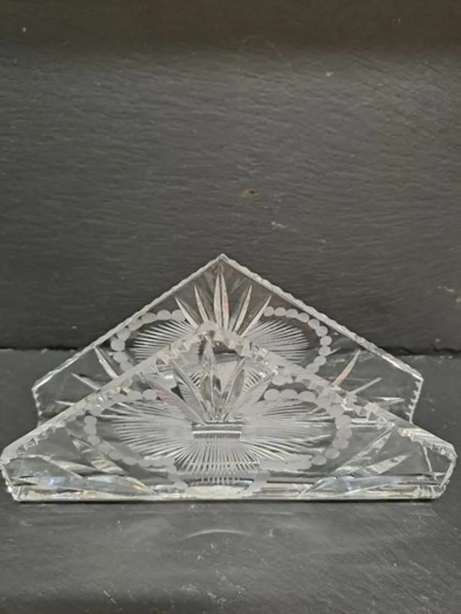 Crystal napkin holder - Image 2