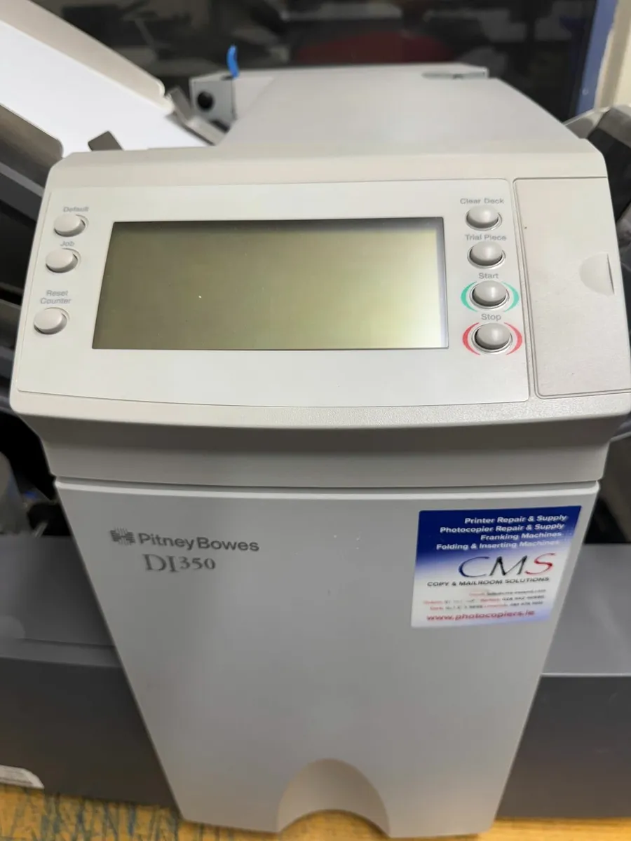 Pitney Bowes Folder/Inserter for Sale Pitney Bowes - Image 4