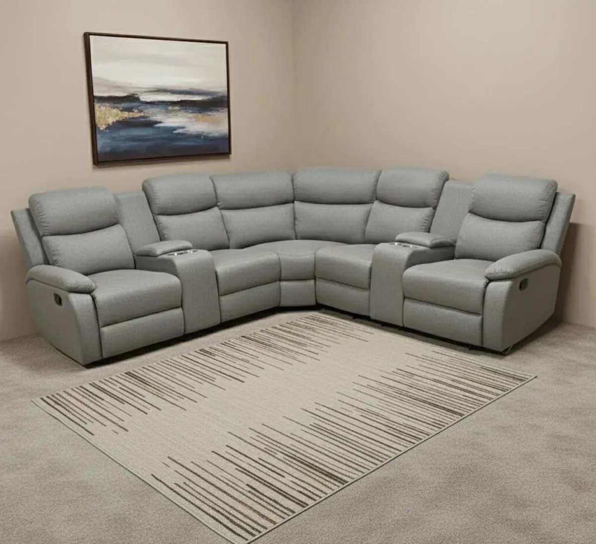 New corner free delivery nation wide and assembly