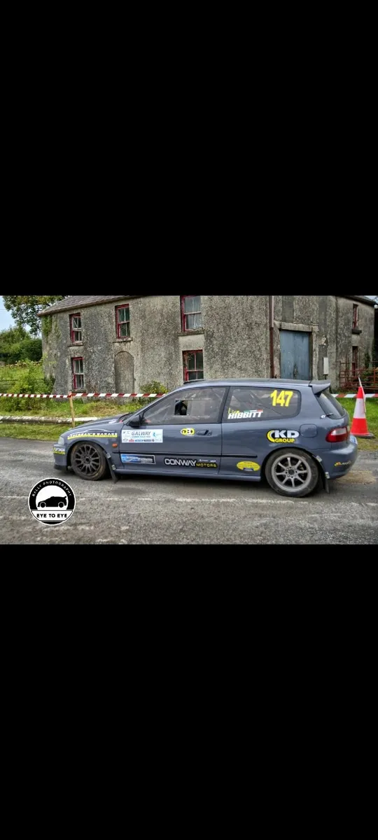 Honda Civic 11F/16 Rally Car - Image 1