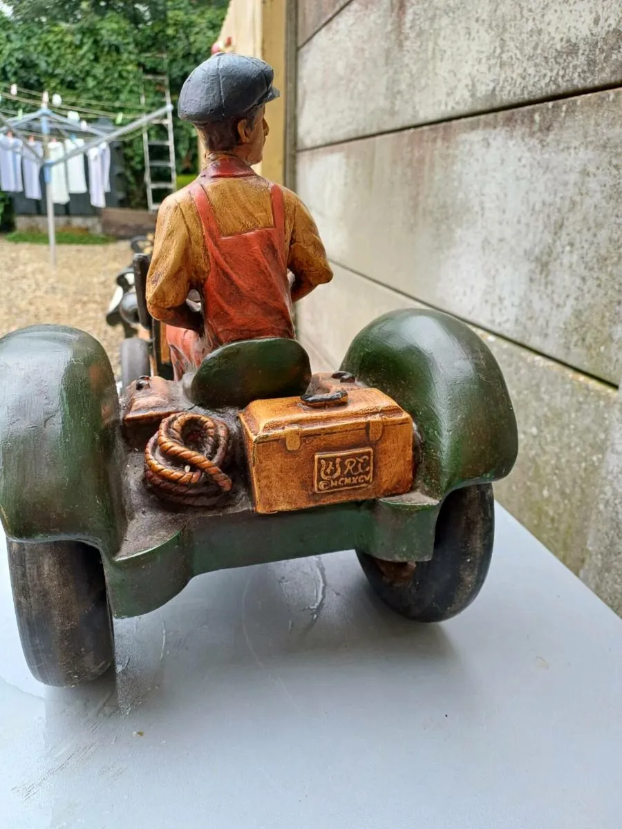 Large Vintage Model Tractor - Image 4