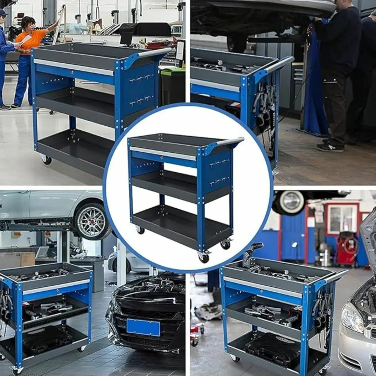 Tool Trolley Heavy Duty Commercial 200kg - Image 2