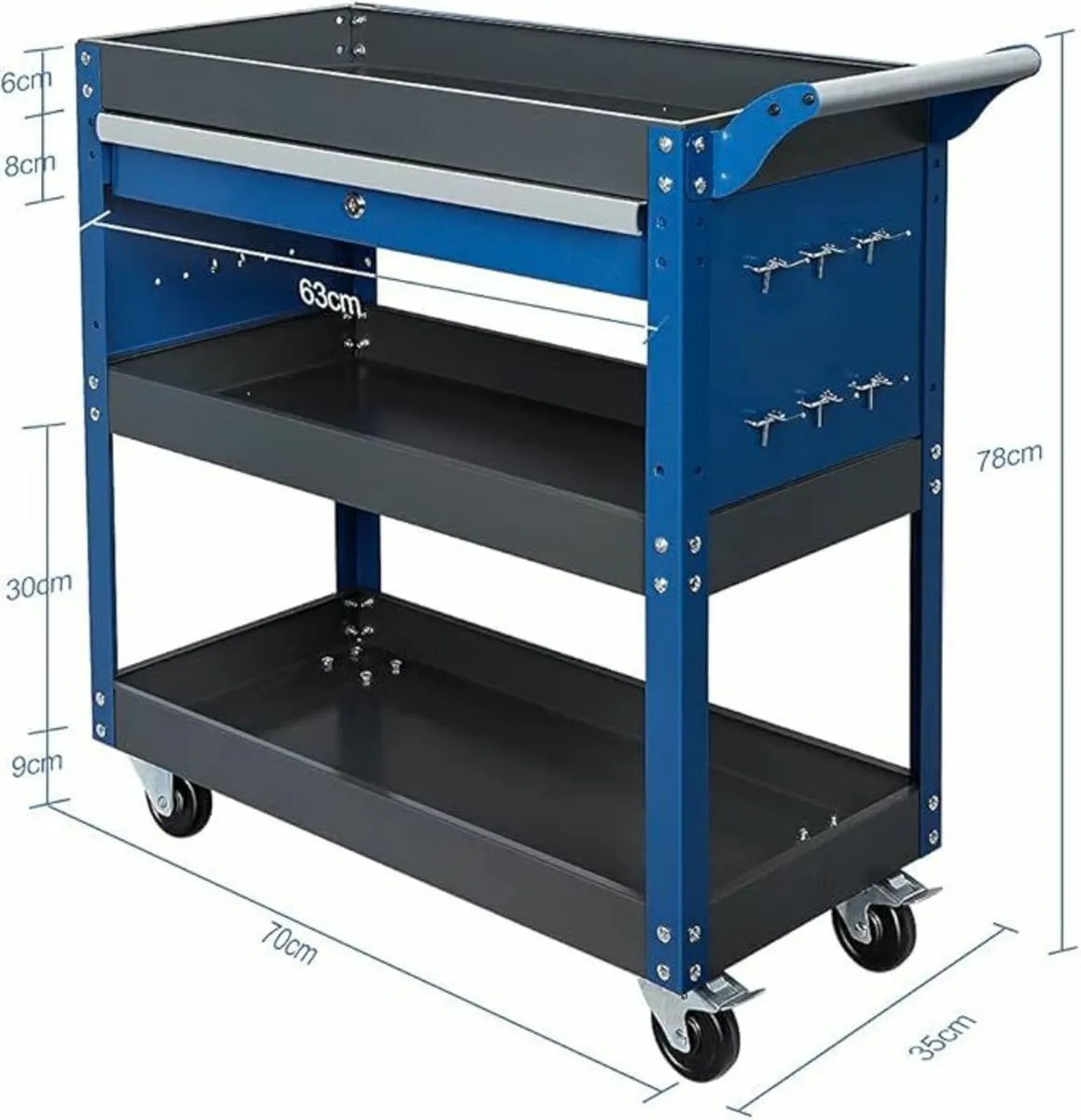 Tool Trolley Heavy Duty Commercial 200kg - Image 3