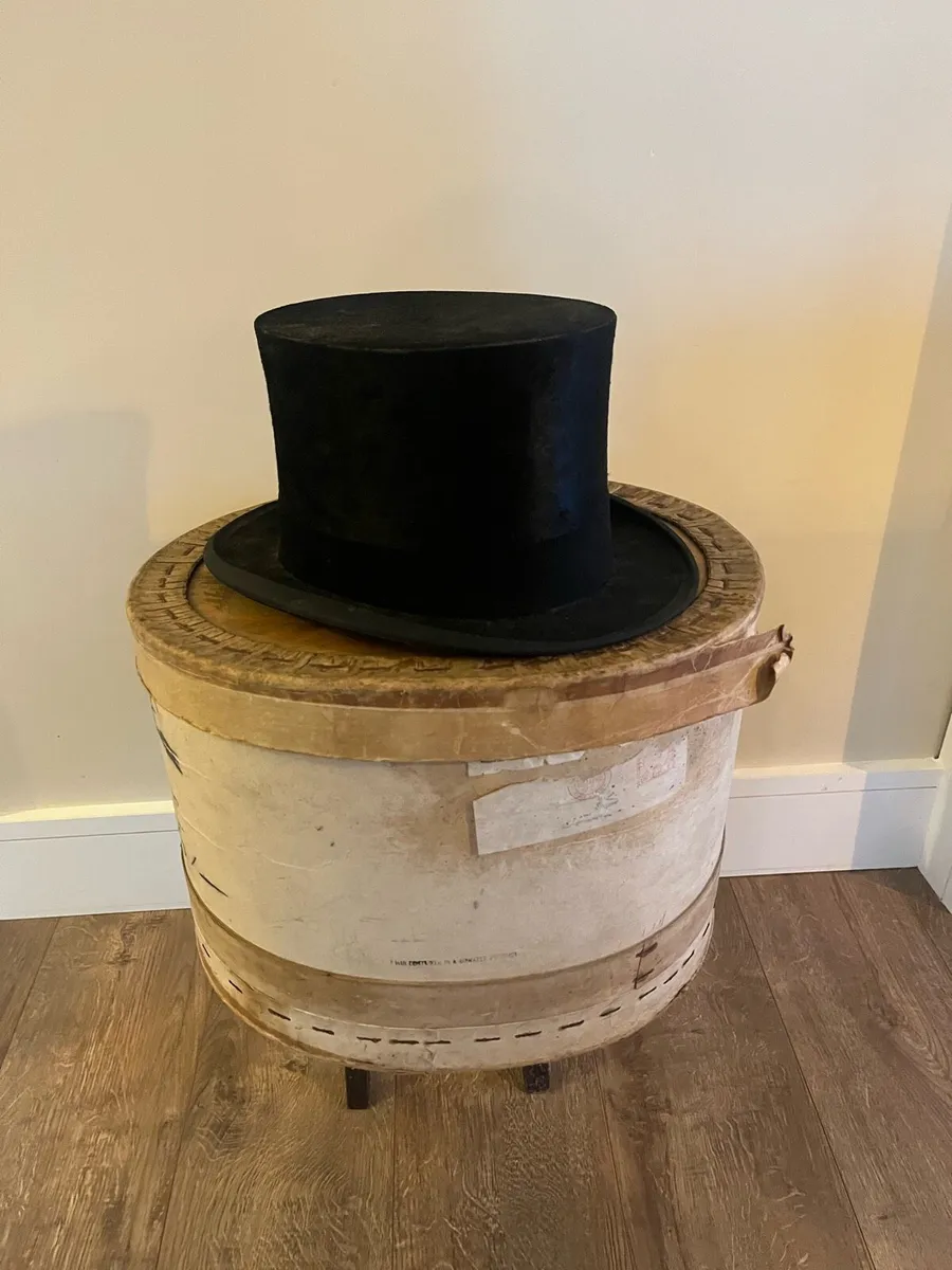 Antique Woodrow & Sons Dublin Silk Top Hat - Image 1