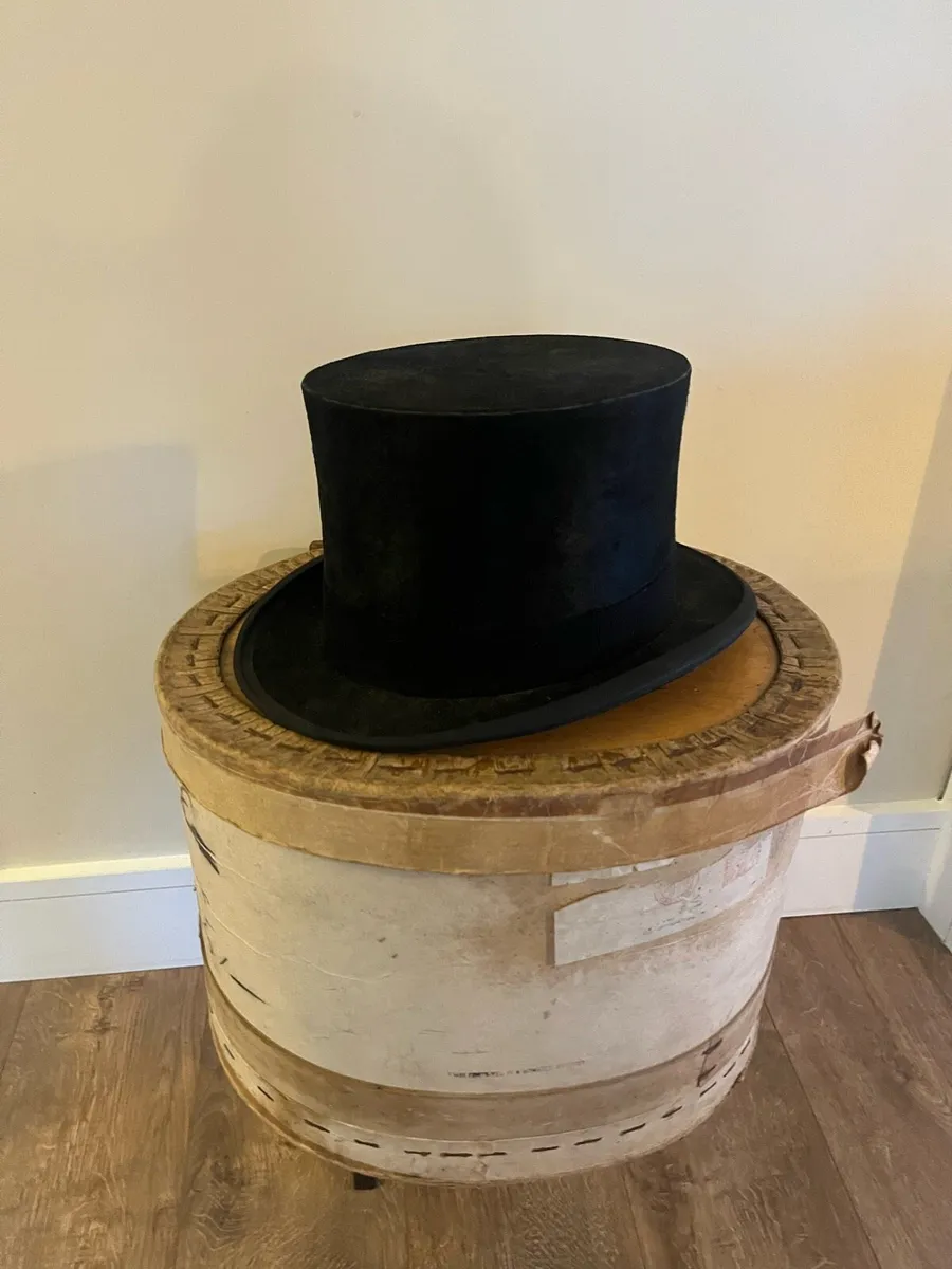 Antique Woodrow & Sons Dublin Silk Top Hat - Image 2