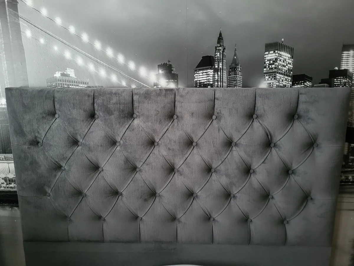 Velvet Headboard