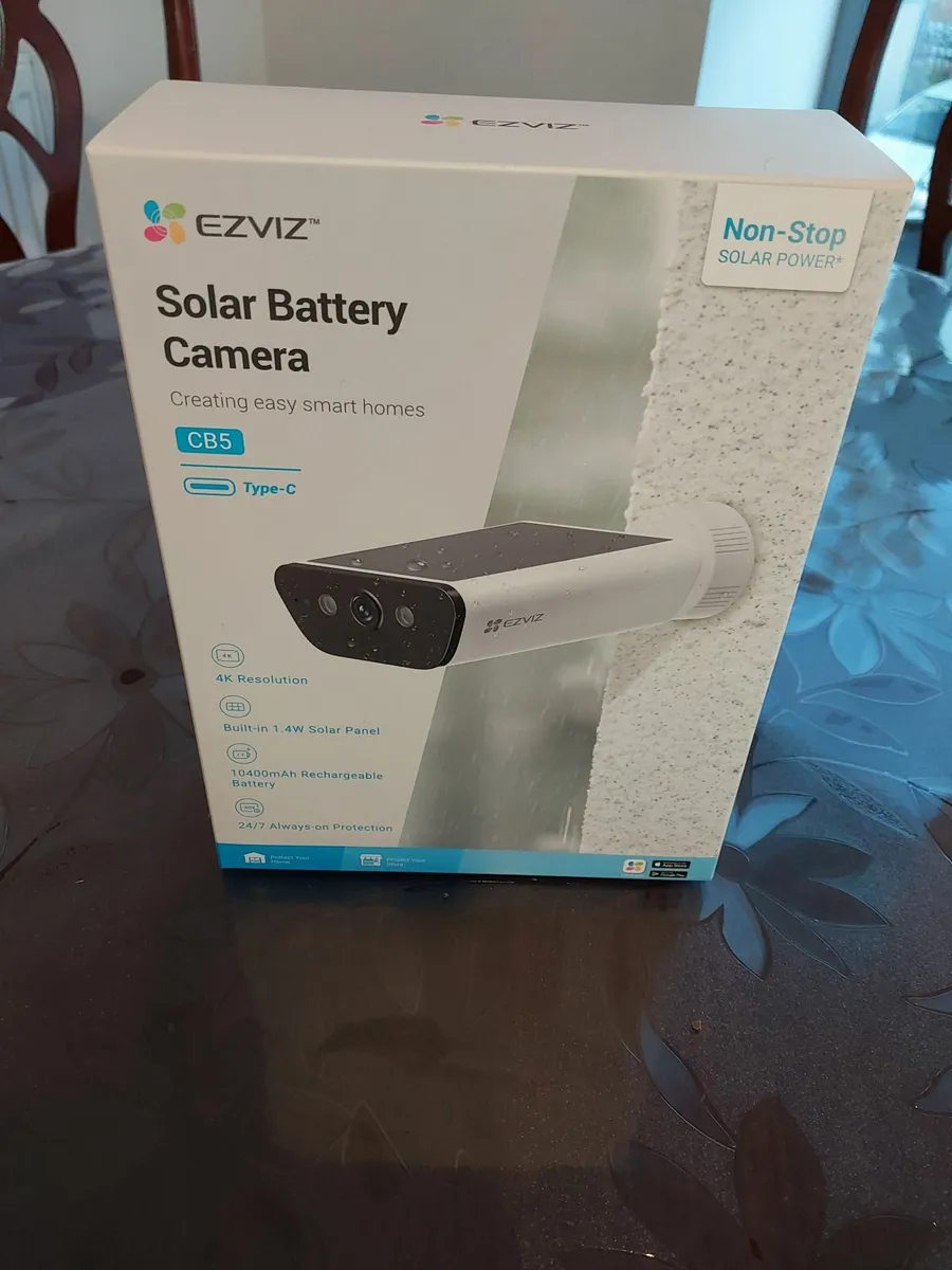 EZVIZ 4K Battery Surveillance Camera with 10400 mA - Image 4