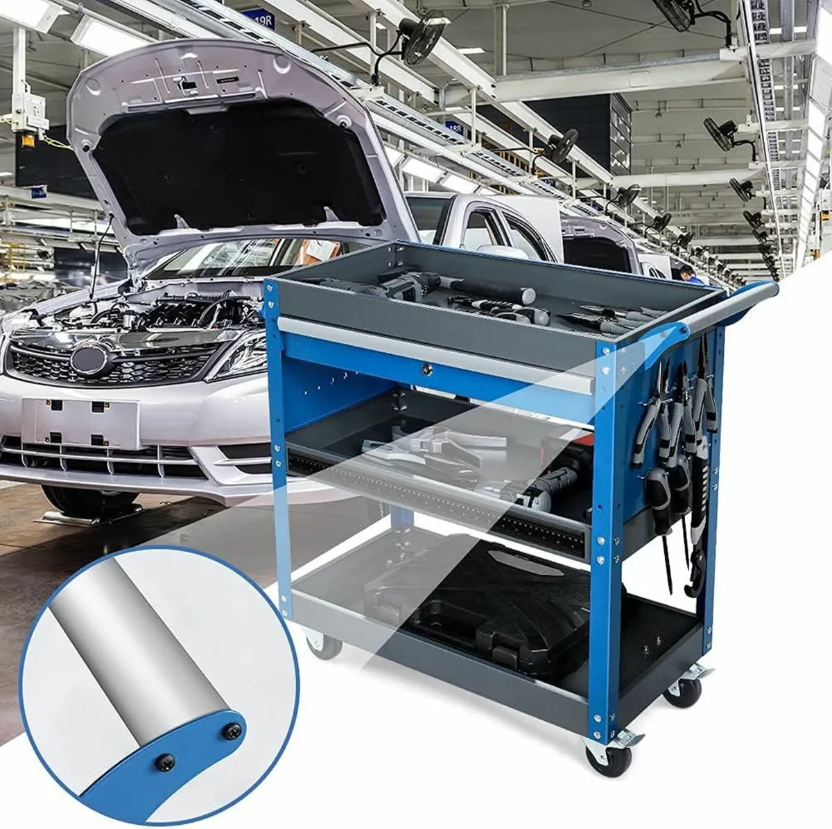 Tool Trolley Heavy Duty Commercial 200kg - Image 4