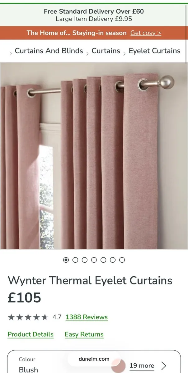 Curtains 90x72 - Image 1