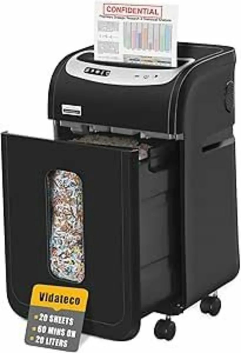 Paper Shredder Heavy Duty, Home Office - Image 2