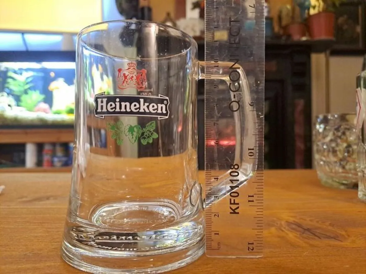 Vintage Heineken beer tankard - Image 3