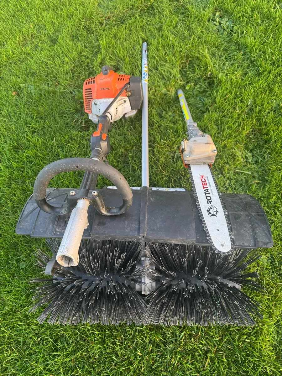 Sthil KM94 combi system with pole saw - Image 1