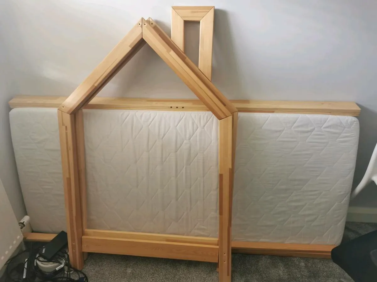 Luletto “Classic House” Bed – 190x80 cm - Image 1