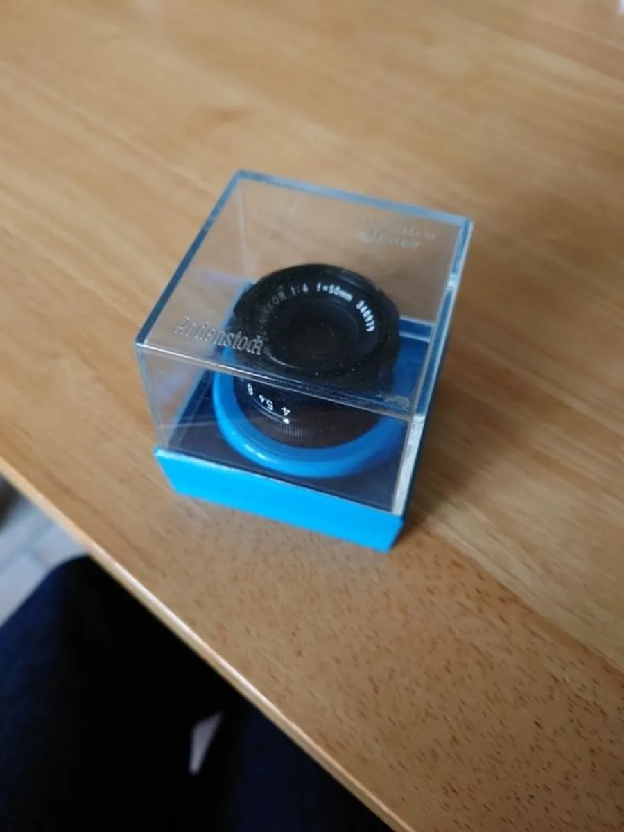 Vintage Nikon EL-NIKKOR 50mm f/4 Enlarging Lens - Image 1