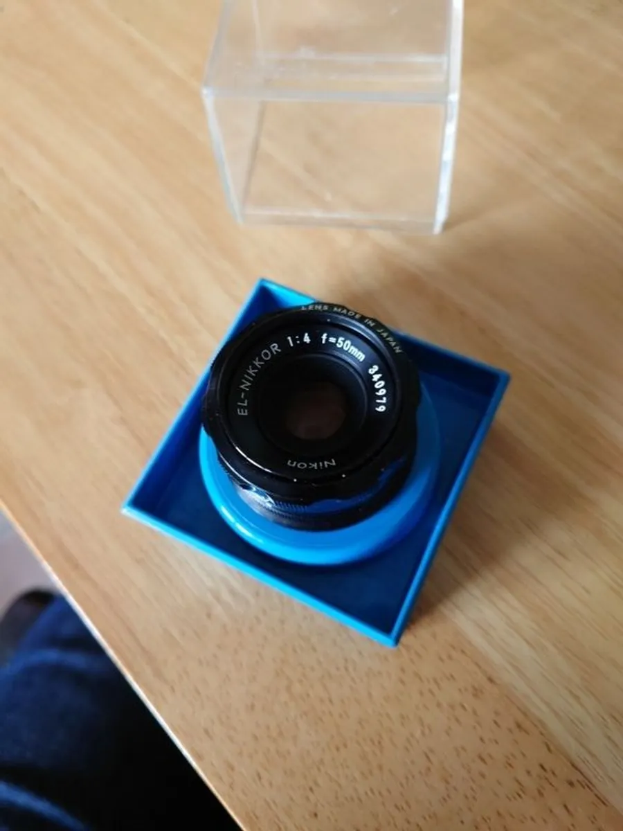 Vintage Nikon EL-NIKKOR 50mm f/4 Enlarging Lens - Image 2