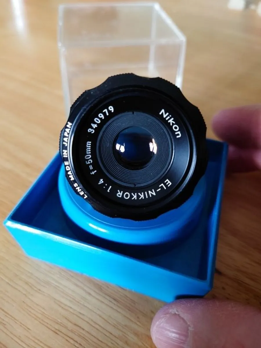 Vintage Nikon EL-NIKKOR 50mm f/4 Enlarging Lens - Image 3