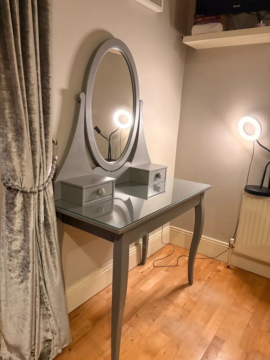 IKEA GREY HEMNES DRESSING TABLE - Image 4