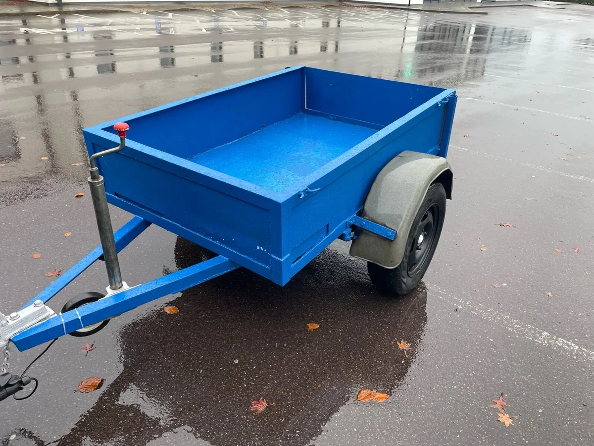Single axle car trailer for sale - Image 1
