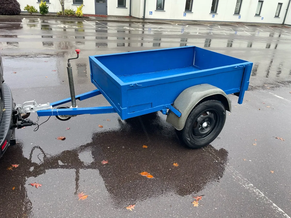 Single axle car trailer for sale - Image 2