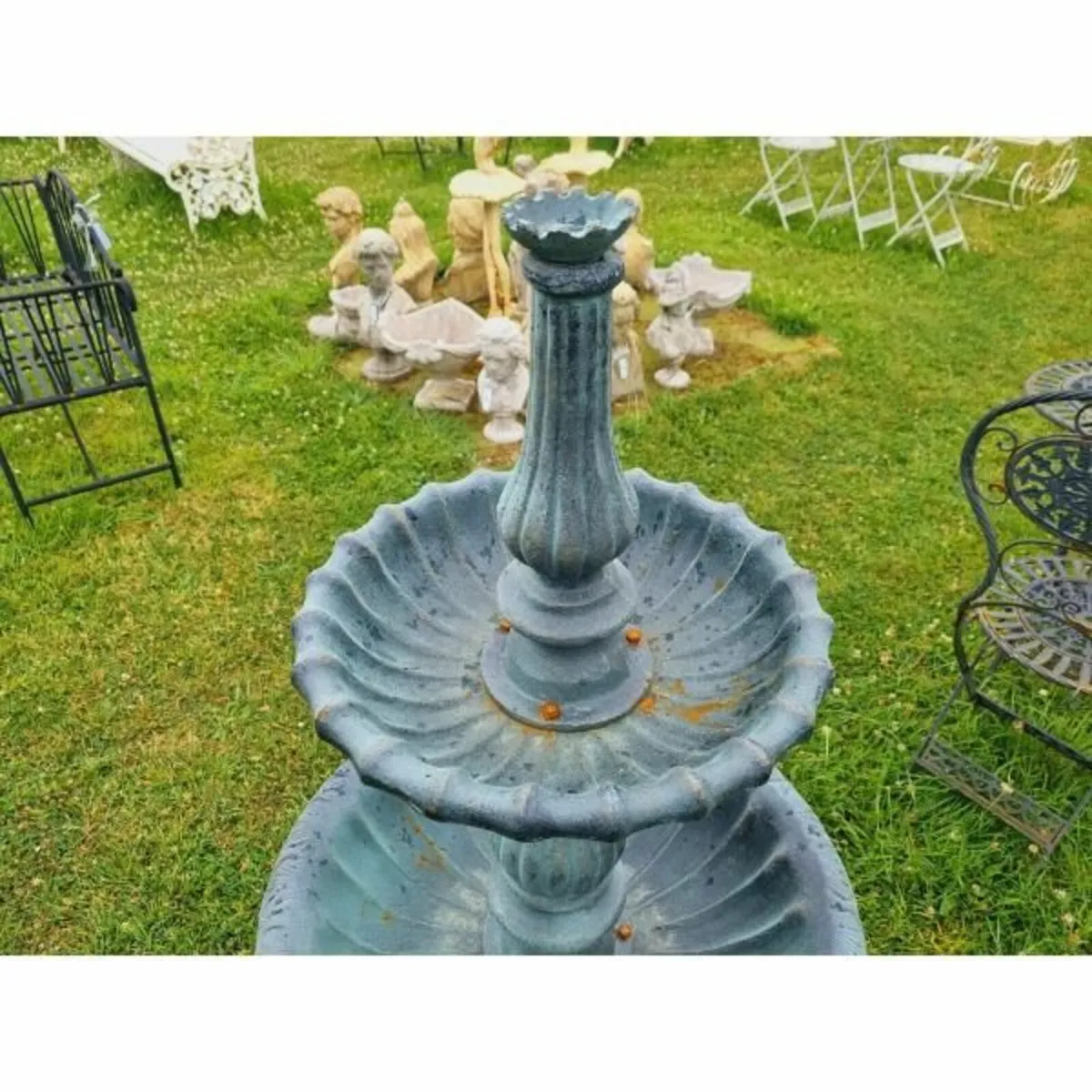Two Tier Cast Iron Fountain CH-R-1728 - Image 2