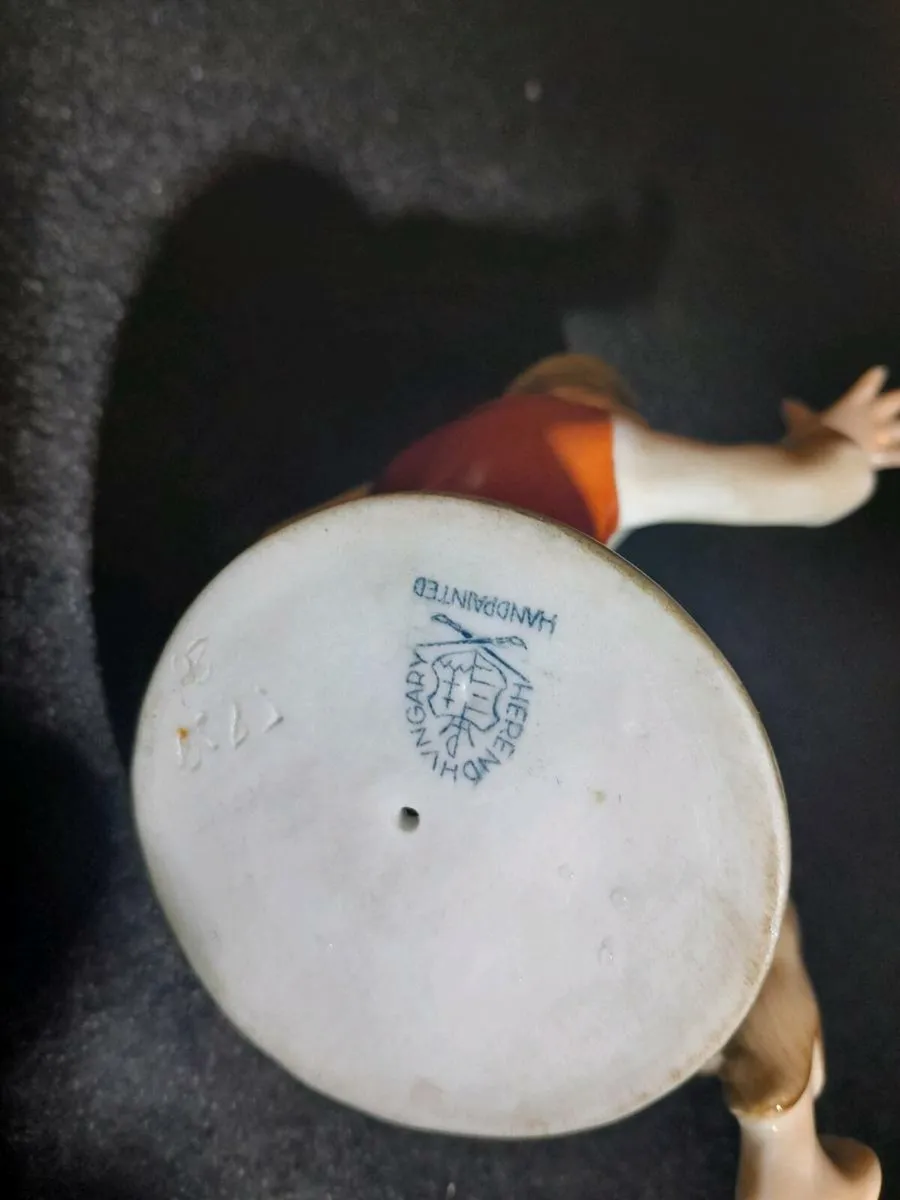 "Fear of Frog "rare antique Herend figurine - Image 3