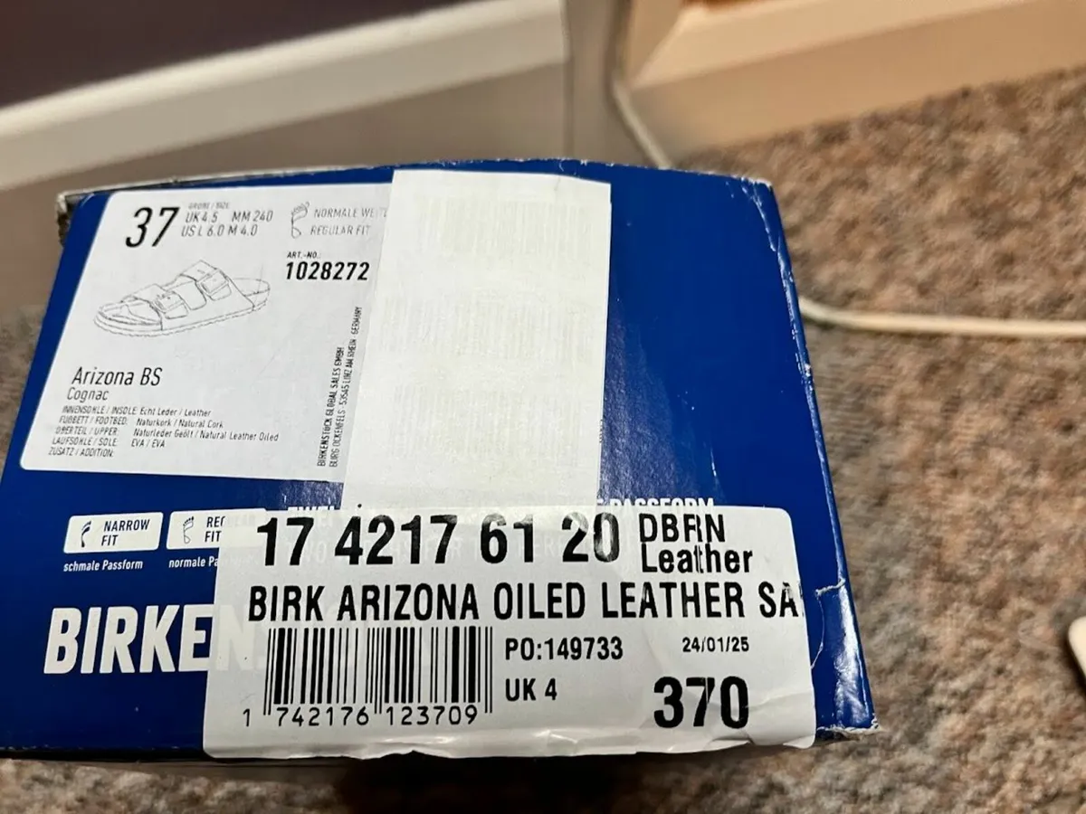 Birkenstock Arizona Size 37 BRAND NEW NEVER WORN - Image 4