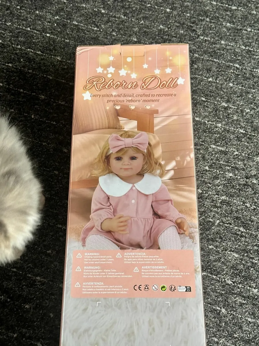 Interactive Reborn Baby Doll Girl Silicone Gravity - Image 2