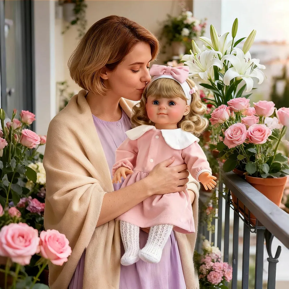 Interactive Reborn Baby Doll Girl Silicone Gravity - Image 3