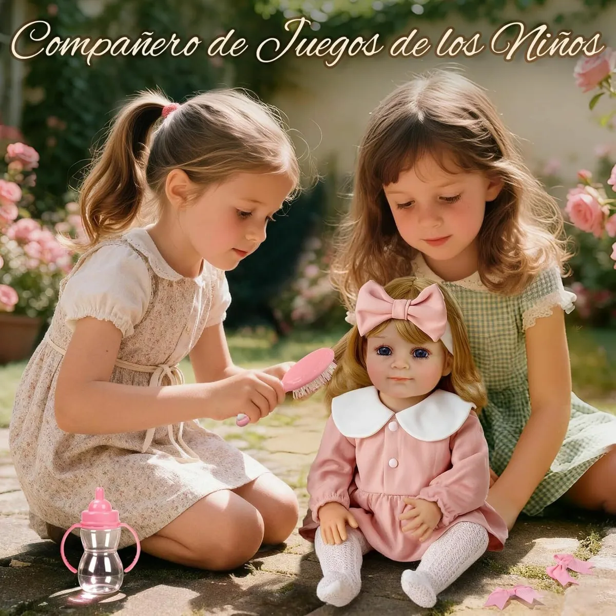 Interactive Reborn Baby Doll Girl Silicone Gravity - Image 4