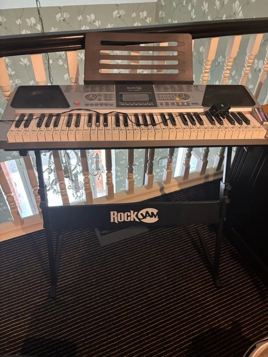 Rock Jam Keyboard RJ-661 - Image 1