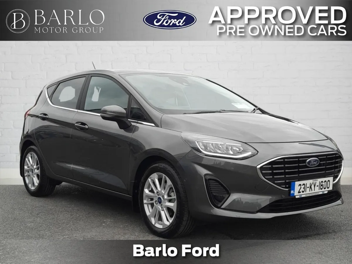 Ford Fiesta 1.0T Titanium  100PS *Low Mileage with - Image 1