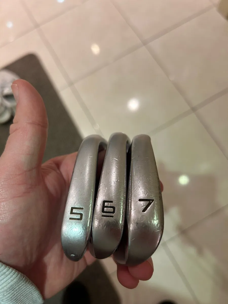 Taylormade P7MB left hand irons - Image 4