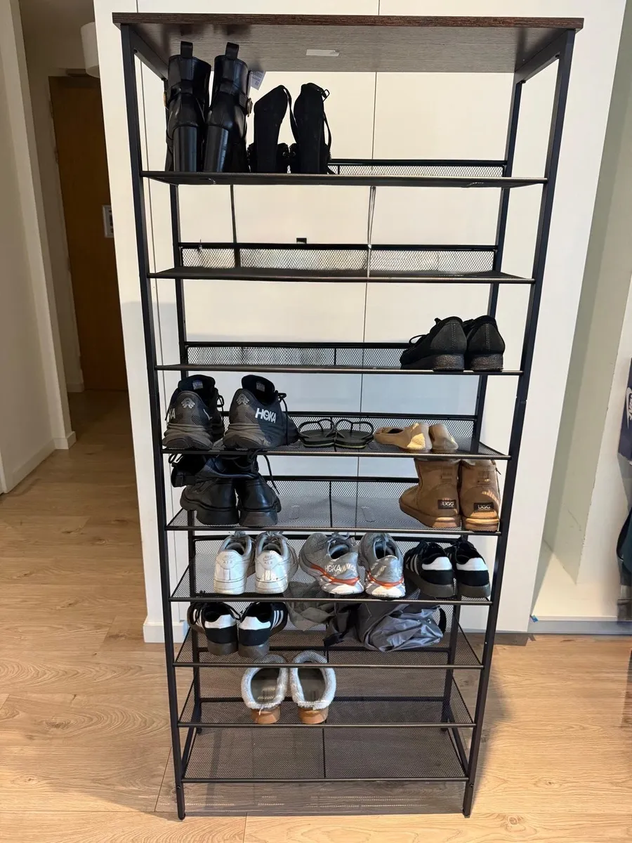 HOOBRO 10-Tier Shoe Rack, Tall Shoe Rack - Image 1