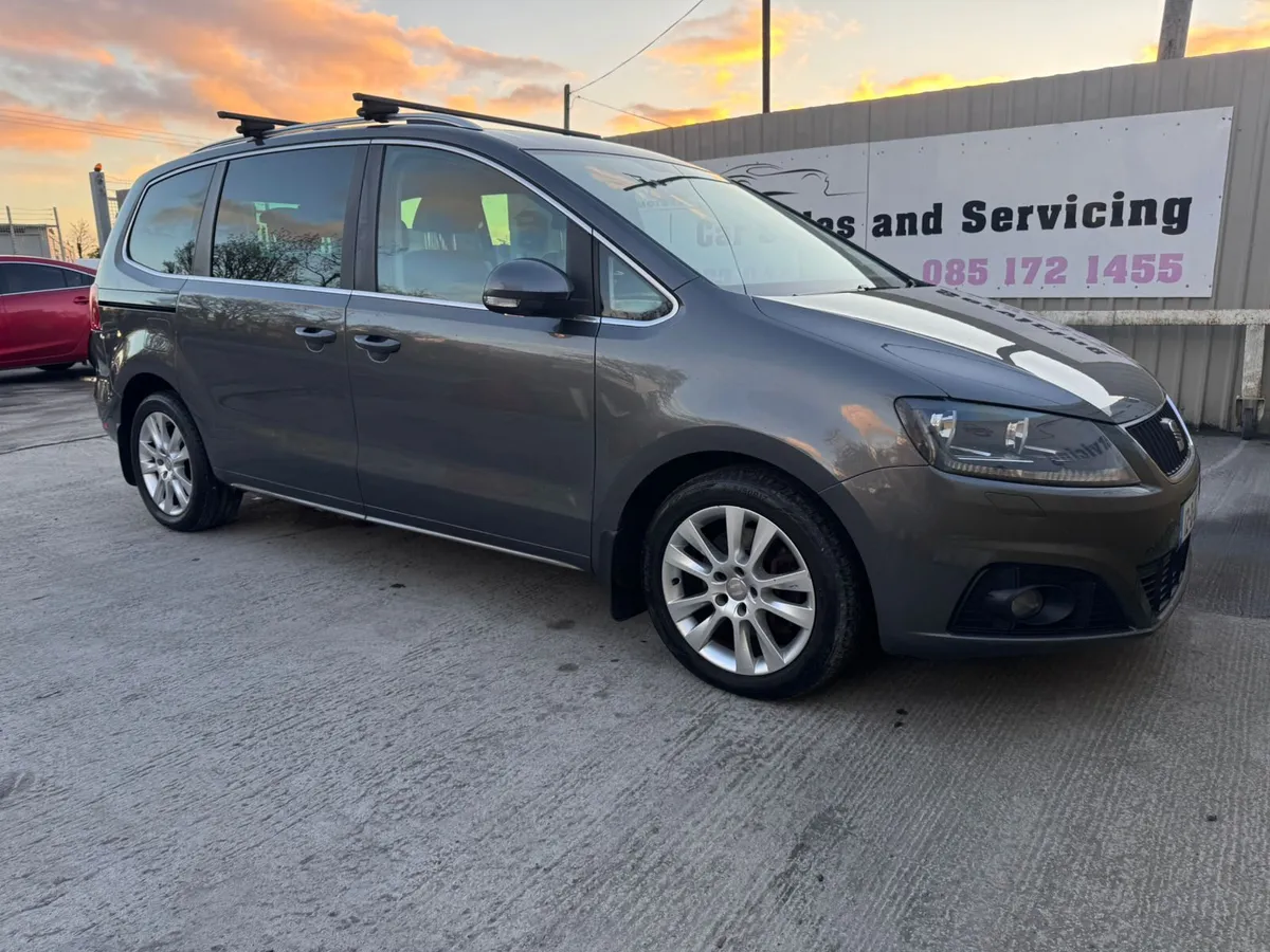 12 SEAT Alhambra 2.0TDI 140BHP High Spec Low Miles - Image 4