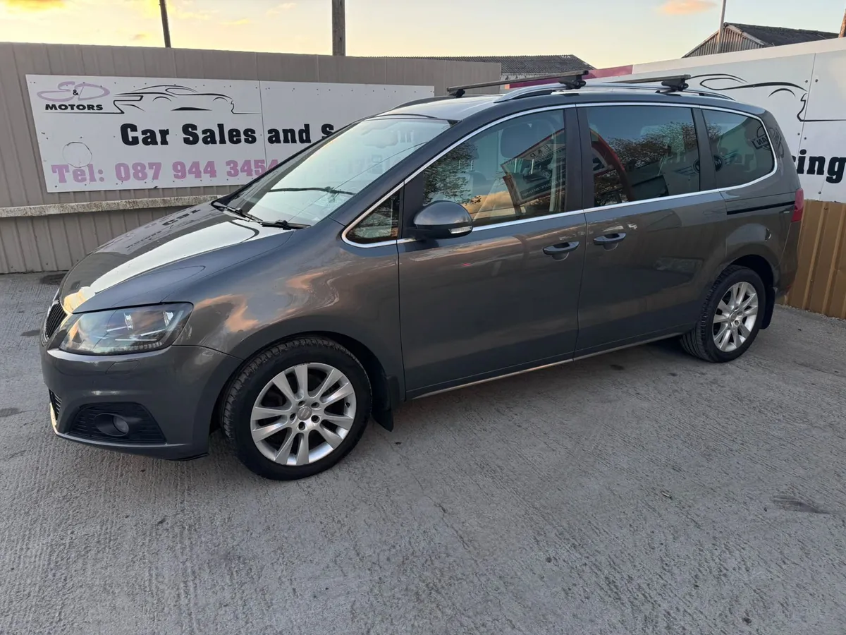 12 SEAT Alhambra 2.0TDI 140BHP High Spec Low Miles - Image 2