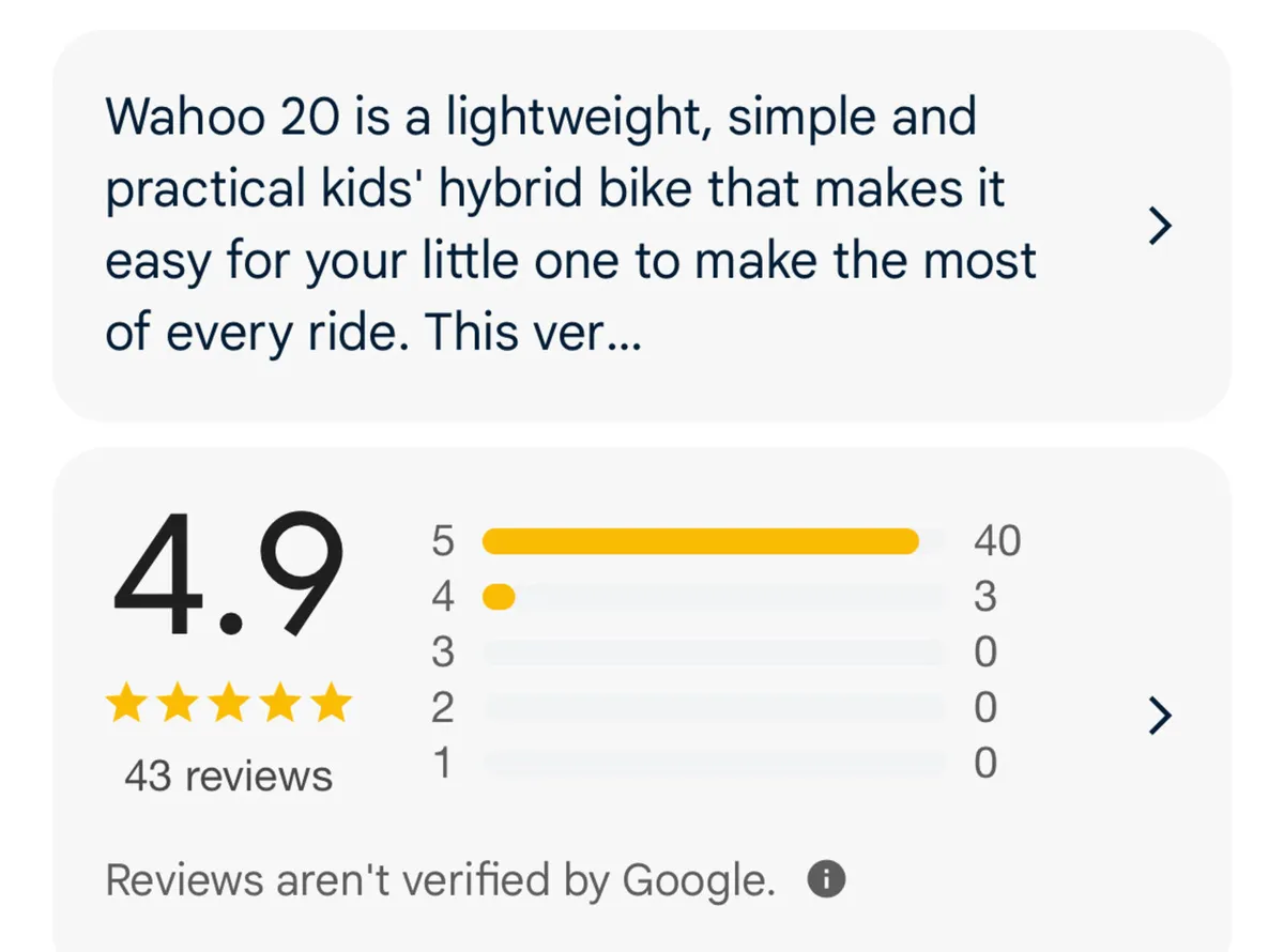 TREK 2022 WAHOO 20 bicycle for sale. - Image 3