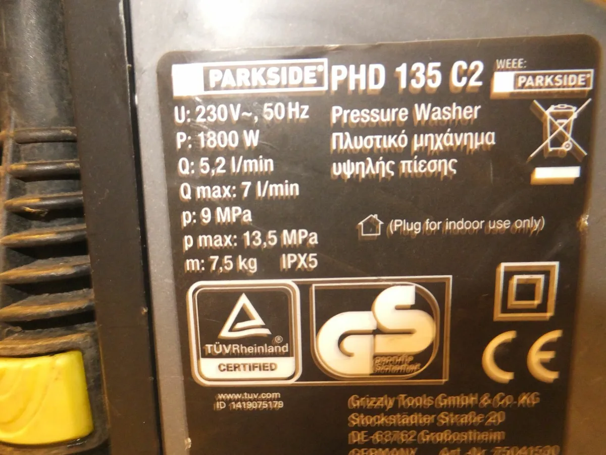 Parkside Power Washer - Image 4