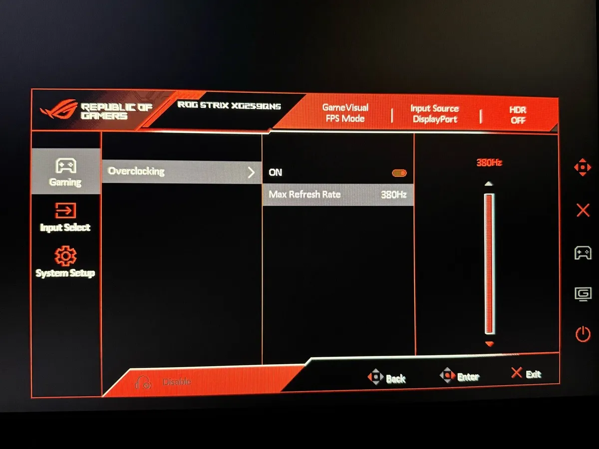 380hz gaming monitor 24 inch - Image 1