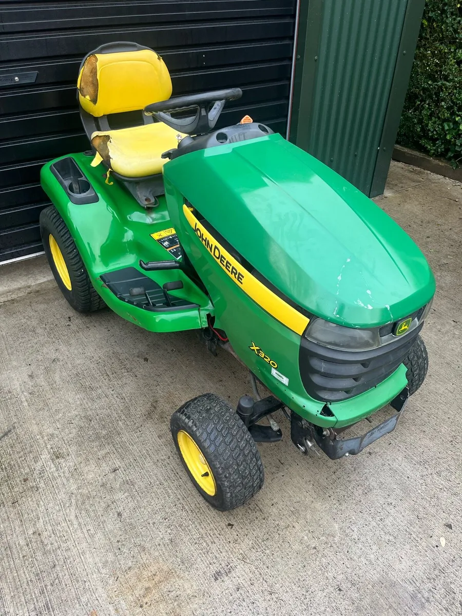 John Deere x320 tractor - Image 2