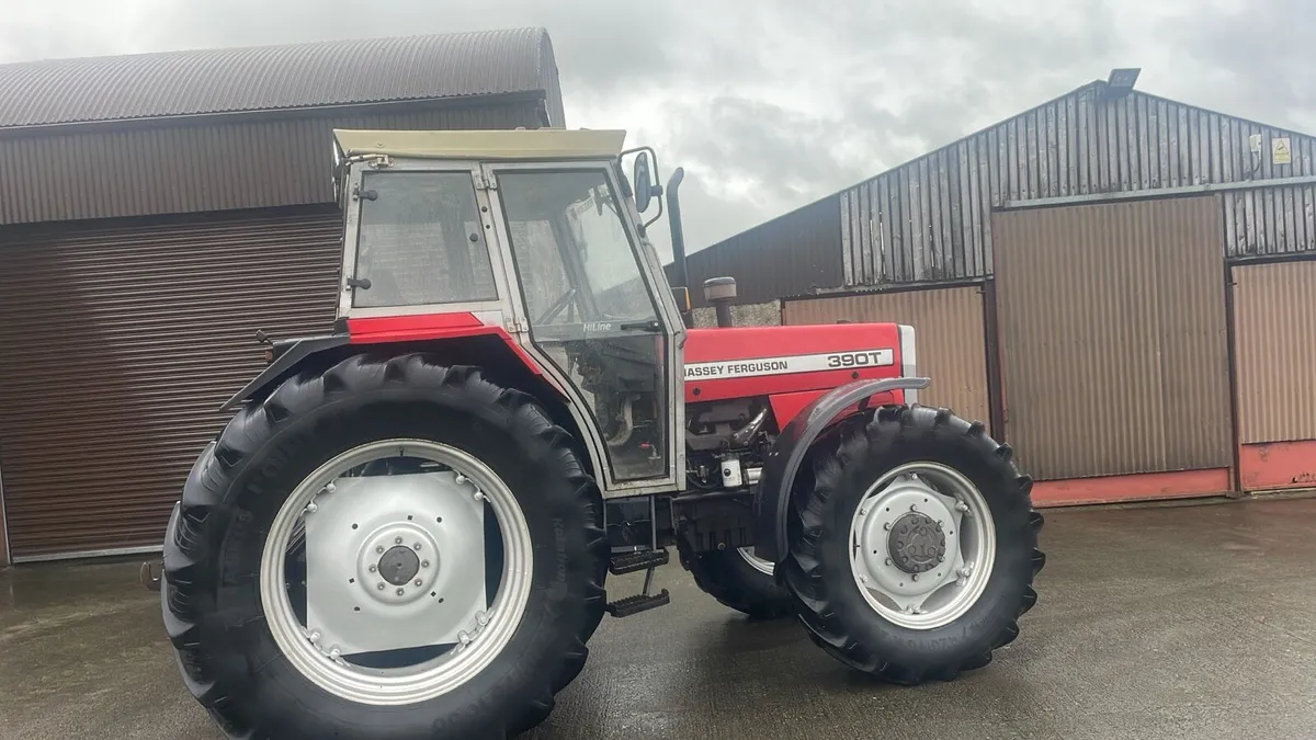 Massey 390T tractor no vat - Image 2