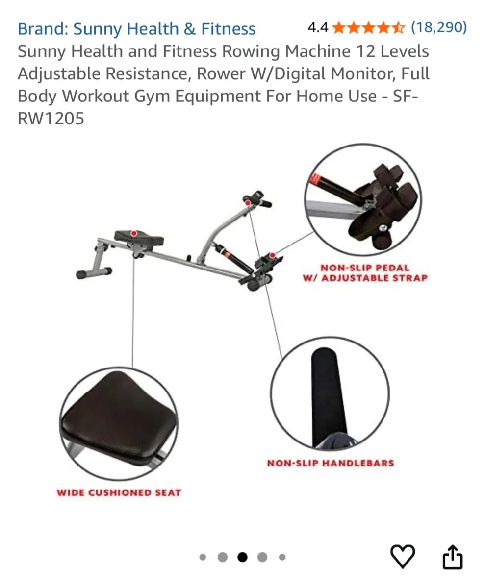 Foldable Rowing Machine - Image 4