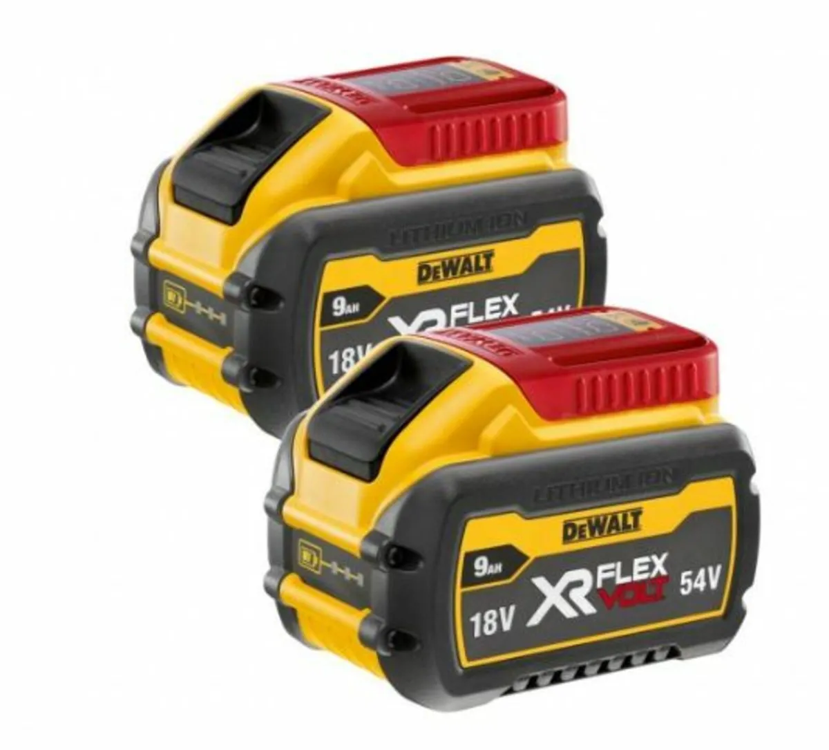 DeWalt DCB547X2 Twin Pack 54V 9.0Ah Li-Ion Battery