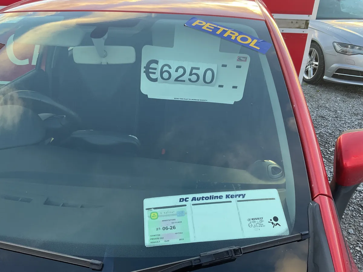 RENAULT CLIO 1.2 PETROL TAXED NCT LOW KMS - Image 4