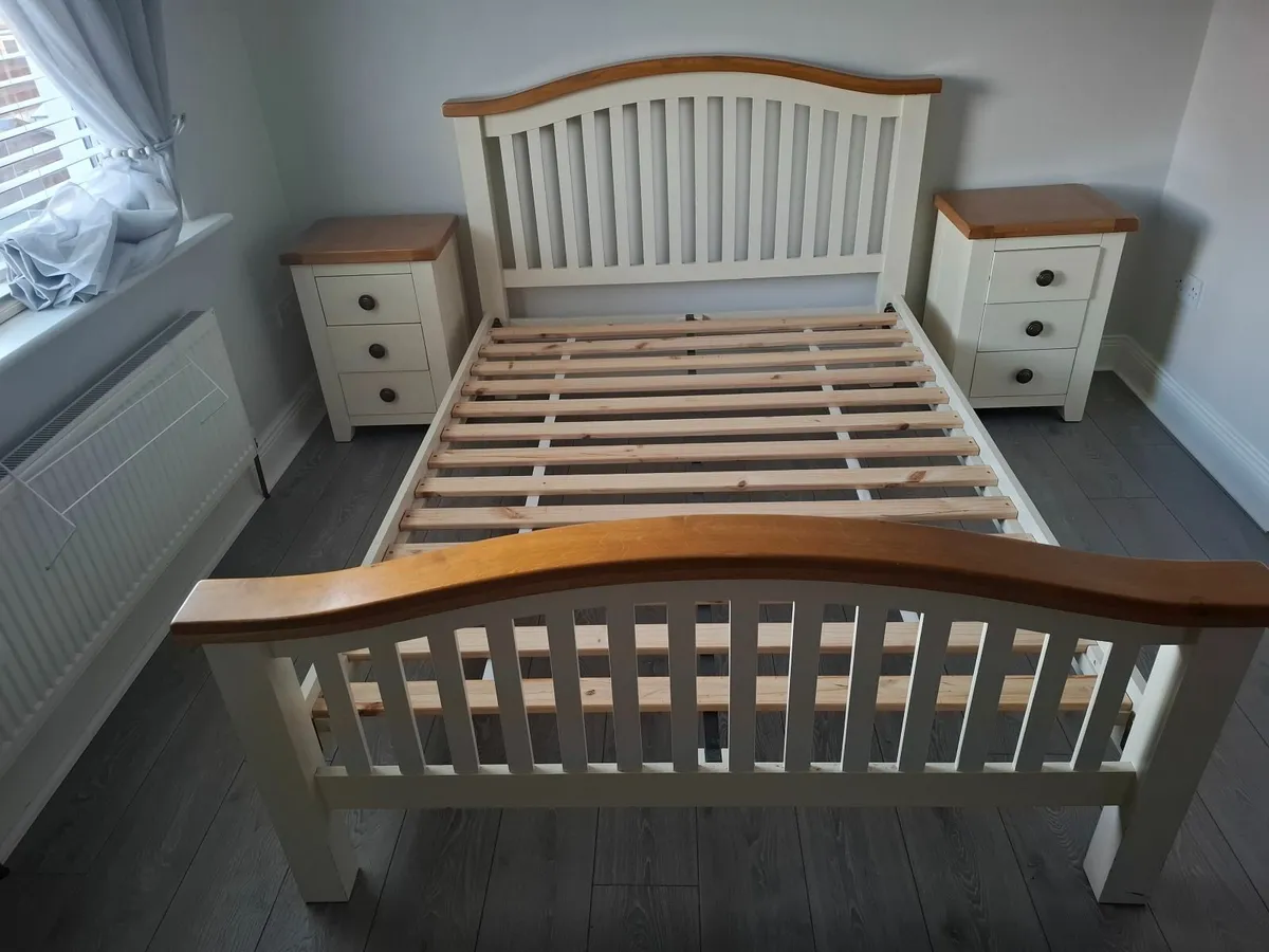 Bed Frame & Bedside Lockers - Image 4