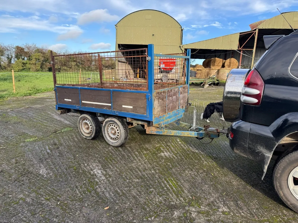 8x4 Drop side trailer - Image 1