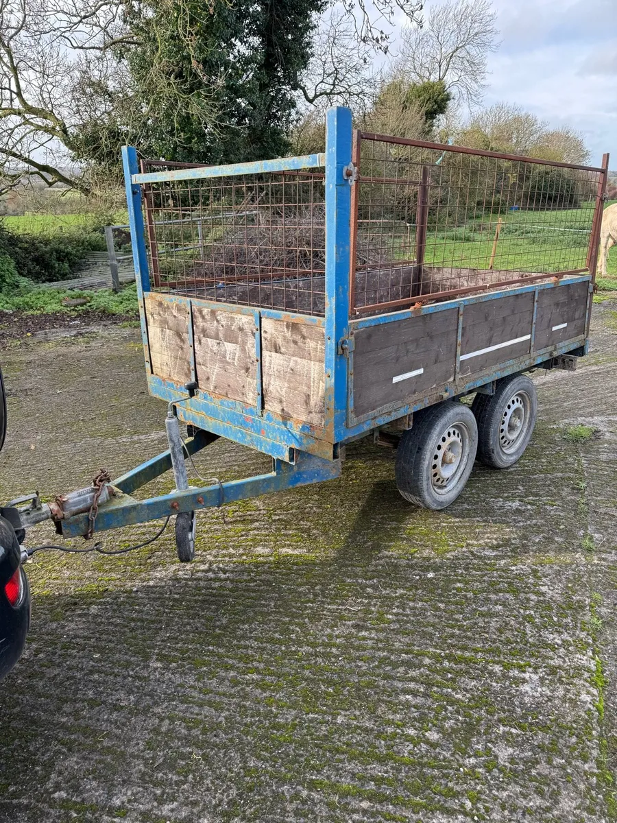 8x4 Drop side trailer - Image 2