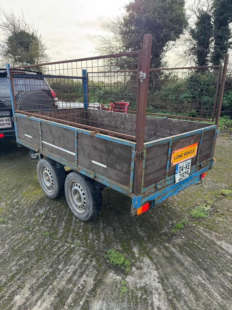 8x4 Drop side trailer - Image 4